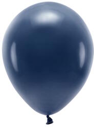 PartyDeco ECO lufi, latex, 30cm 100 db, sötét navy blue