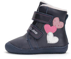 D. D. Step Royal Blue Gyerek Téli Cipő W063-42152 - barefootpoint - 19 290 Ft