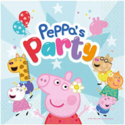 Nickelodeon Peppa szalvéta 16 DARABOS, 33x33 cm Nr2