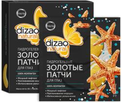 Dizao Természetes hidrogél szemmaszk kollagénnel Arany 8g - Dizao