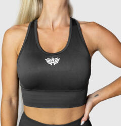 Iron Aesthetics Varrás nélküli sportmelltartó Iron Aesthetics Dynamic, szürke: L Szürke