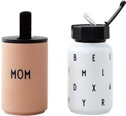 Design Letters bögre és palack Mom and Mini - többszínű Univerzális méret