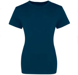 Just Ts JT100F rövid ujjú Női kereknyakú póló Just Ts, Ink Blue-XL (jt100fink-xl)