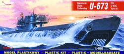 Mirage Hobby Deutsches U-Boot U 673 Typ VII C Turm II 1: 400 (40412)