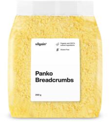 Vilgain Pesmet Panko BIO -⁠ amestec de trei tipuri de făină pentru un plus de crocant, 100% organic, fără gluten, fără zahăr adăugat