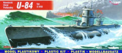 Mirage Hobby Deutsches U-Boot U 84 Typ VII B 1: 400 (40410)