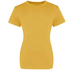Just Ts JT100F rövid ujjú Női kereknyakú póló Just Ts, Mustard-2XL (jt100fmu-2xl)