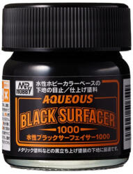 Mr Hobby Aqueous Black Surfacer 1000 (40ml) HSF-03