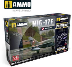 AMMO by MIG Jimenez AMMO MiG-17F/LIM-5, Poland-Cuba-Angola Premium Edition 1: 48 (A. MIG-8513)