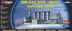 Mirage Hobby DD-343 USS 'Noa' June 1937 1: 400 (40604)