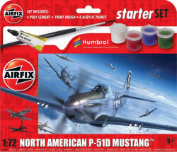 Airfix Starter Set - North American P-51D Mustang 1: 72 (A55013)