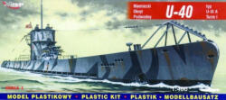 Mirage Hobby Deutsches U-Boot U 40 Typ IX A Turm I 1: 400 (40045)