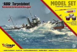 Mirage Hobby A86 German Torpedoboot (Model Set) 1: 350 (845091)