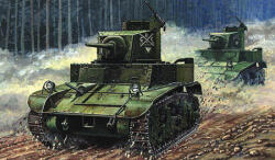 Mirage Hobby M3 US Light Tank 'First Hundred' 1: 72 (726070)
