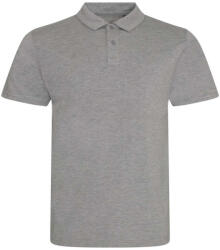 Just Polos JP001 tri-blend galléros férfi póló Just Polos, Heather Grey-M (jp001hgr-m)