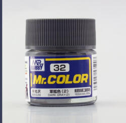 Mr Hobby Mr. Color Paint C-032 Dark Gray (2) (10ml)