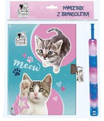 DERFORM Cleo&Frank cicás titkos napló POP IT karkötővel (PKBCF37)