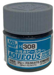 Mr Hobby Aqueous Hobby Color Paint (10 ml) Gray FS 36375 H-308