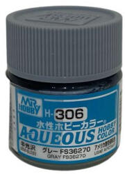 Mr Hobby Aqueous Hobby Color Paint (10 ml) Gray FS 36270 H-306