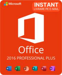 Microsoft Office Pro Plus 2016, Activare Online, Cheie digitală (16PROPLUS)