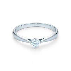 SAVICKI Inel de logodnă SAVICKI: aur alb, diamant - savicki - 3 828,00 RON