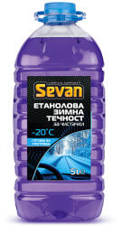 SEVAN ТЕЧНОСТ ЗА ЧИСТАЧКИ sevan ЗИМНА ЕТАНОЛ -20°С 5l (91311)