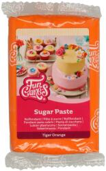 FunCakes Fondant portocaliu Tiger Orange 250 g
