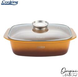 Heinner Tava Roaster Din Aluminiu Turnat + Capac 39 X 22.5 X 11 Cm, 5.3l, Nicolai Tand, Cooking By Heinner (hr-bjk-tv11) - etoc