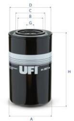 UFI filtru combustibil UFI 24.257. 00 (24.257.00)