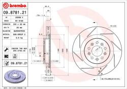 BREMBO Bre-09.8781. 21 (09.8781.21)