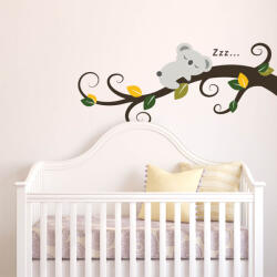 Walplus Sticker SLEEPING KOALA AND TREE BRANCH