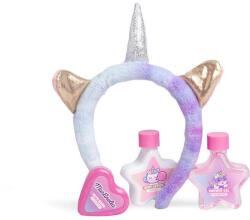 Aquarius Cosmetic Комплект ленти за коса и аксесоари за баня, Martinelia, Малък еднорог, 4 части (MA44088)