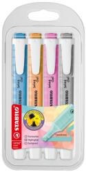 STABILO Комплект текст маркери, Stabilo, Swing Cool Пастел ST275/4-08-2, 4 цвята (ST275/4-08-2)