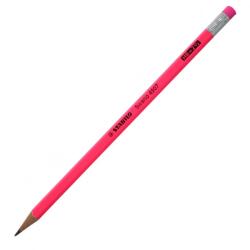 STABILO Графитен молив, Stabilo, Swano fluo HB с гума, Розов (ST4907/HB-56)