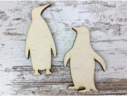 Natúr fa - Pingvin pár 8cm 2db/csomag - csinaldmagadshop