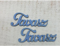  Fa "Tavasz" felirat lenkék 2db/csomag - csinaldmagadshop