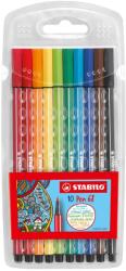 STABILO Комплект флумастери, Stabilo, Pen 68, 10 цвята (ST6810/PL)