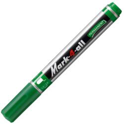 STABILO Перманентен маркер, Stabilo, Мark 4 all с объл връх, Зелен (ST65136)