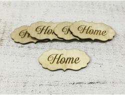  Natúr fa - "Home" fodros tábla 5db/csomag - csinaldmagadshop