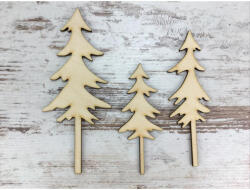  Natúr fa - Hegyvidéki fenyők 3db/csomag - csinaldmagadshop