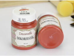  Decorolla matt dekorfesték 60ml láva - csinaldmagadshop
