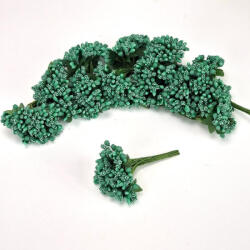  Bogyós mini csokor türkiz 12db/csomag OKOSÁR! - csinaldmagadshop