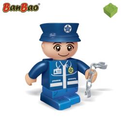 BanBao Конструктор, BanBao, Мини фигурка, Полицай, 4 см (B7223)