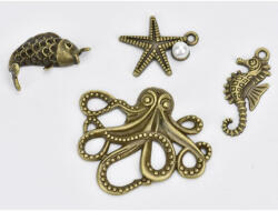  Medál - Tengeri szett 4db/csomag-KIFUTÓ