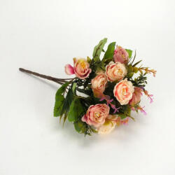  Fodros begónia csokor pink barack