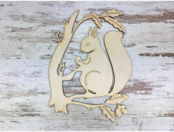  Natúr fa - Erdei mókus 30cm - csinaldmagadshop
