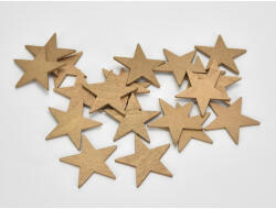  Csillag arany 4, 5cm 20db/csomag - csinaldmagadshop