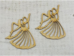  Natúr fa - Angyalka 2db/csomag - csinaldmagadshop