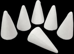 Polisztirol kúp 6cm 6db/csomag - csinaldmagadshop