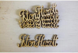  Natúr fa - "Isten hozott" felirat írott 9, 5cm 5db/csomag - csinaldmagadshop